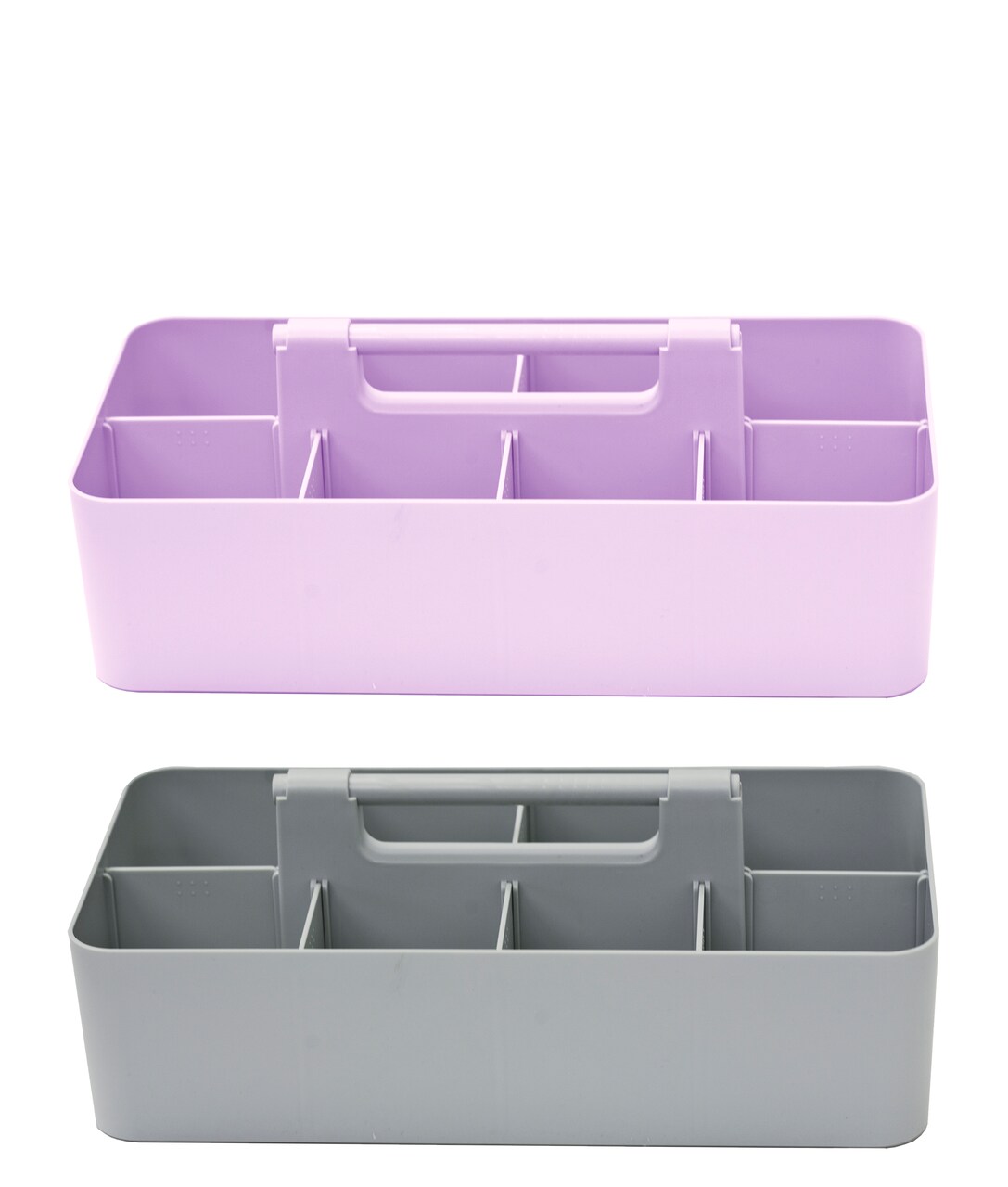 Enjoy Organizer | Portable Caddy - Stackable Plastic Marker Caddy with Handle Desk, Makeup, Dorm, Classroom Art Organizer -Made In Usa